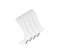 Dr.Socks Men's 4 Pack Extra Wide Knee High Bamboo Diabetic Socks in White | Size: 6-8 Dr.Socks White 6-8