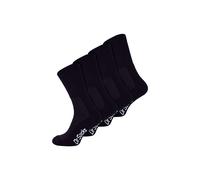 Dr.Socks Men's 4 Pack Extra Wide Non Elastic Bamboo Diabetic Socks in Black | Size: 9-11 Dr.Socks Black 9-11