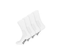 Dr.Socks Men's 4 Pack Extra Wide Non Elastic Bamboo Diabetic Socks in White | Size: 6-8 Dr.Socks White 6-8