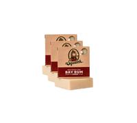 Dr. Squatch All Natural Bar Soap for Men with Zero Grit, 3 Pack, Bay R