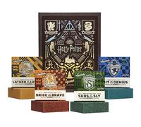 Dr. Squatch Harry Potter Collection with Collector's Box - Men's Natural Bar Soap 4 Pack Bundle and Collector's Box - Soap inspired by Gryffindor, Slytherin, Ravenclaw, and Hufflepuff
