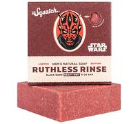 Dr. Squatch Mens Starwars Ruthless Rinse Soap - Limited! - Natural Exfoliating Soap Bar for Men with Volcanic Sand, Dragon Fruit and Coconut Oil - Bar Handmade in USA, Pack Of 1, 5 Oz