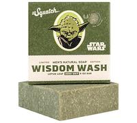 Dr. Squatch Mens Starwars Wisdom Wash Soap - Limited ! - All Natural Soap Bar for Men with Lotus Leaf, Fruit Oil and Coconut Oil - Bar Handmade in USA, 5.0 ounces, 1.0 count, Pack of 1
