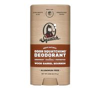 Dr. Squatch Natural Deodorant for Men - Wood Barrell Bourbon - Odor-Squatching Men's Deodorant Aluminum Free (2.65 oz)