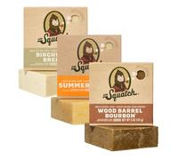 Dr. Squatch Natural Men’s Bar Soap - Cold Process Body Soap Bar with Natural Oils - Gifts for Men - Birchwood Breeze, Summer Citrus, Wood Barrel Bourbon (142g, 3 pack)