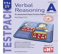 Dr Stephen C Curran 11+ Verbal Reasoning Year 5-7 GL & Other Styles Testpack A Papers Dr Stephen C Curran Multicolor