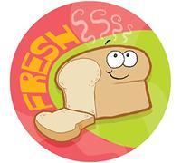 Dr. Stinky's Bread Scented Scratch-N-Sniff Stickers - Teacher Gifts/Prize
