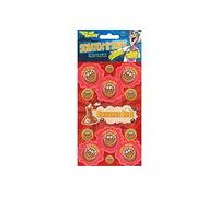 Dr. Stinky's Cinnamon Roll Scented Scratch-N-Sniff Stickers - Teacher Gifts/Prize