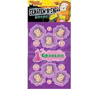 Dr. Stinky's Grandma Scented Scratch-N-Sniff Stickers - Teacher Gifts/Prize