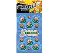 Dr. Stinky's Grandpa Scented Scratch-N-Sniff Stickers - Teacher Gifts/Prize