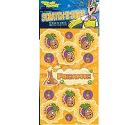 Dr. Stinky's Pineapple Scented Scratch-N-Sniff Stickers - Teacher Gifts/Prize