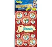 Dr. Stinky's Pizza Scented Scratch-N-Sniff Stickers - Teacher Gifts/Prize