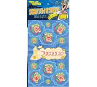 Dr. Stinky's Popcorn Scented Scratch-N-Sniff Stickers - Teacher Gifts/Prize