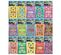 Dr. Stinky's Scratch N Sniff Stickers 15-Pack- Orange, Gummi Bear, Brownie, Watermelon, Toothpaste, Pickle, Lemonade, Cupcake, Grape, Flower Power, Ketchup, Cinamon Roll, Blue Snowcone, Fruit Punch, Coconut 405 Stickers