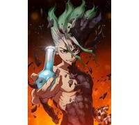 Dr. Stone Notebook: 120 Lined Paper Book for Writing, Perfect Present for Anime Fans, Notebook Diary 6 X 9 Inches