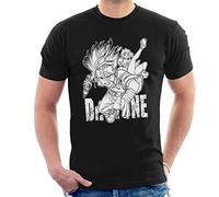 Dr Stone Senku Leaps Men's T-Shirt Black