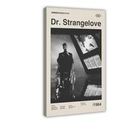 Dr. Strangelove Wall Art Print - Stanley Kubrick Peter Canvas Poster Bedroom Decor Landscape Office Room Decor Gift 24x36inch(60x90cm)