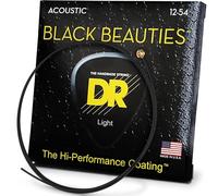 DR Strings Black Beauties Acoustic Medium