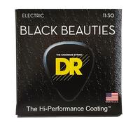 DR Strings Black Beauties Electric Extra Heavy