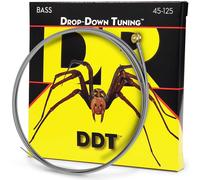 DR Strings DDT - Drop Down Tuning Bass Strings: 5-String Medium 45-12