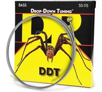 DR Strings DDT™ - Drop Down Tuning Bass Strings: Extra Heavy 55-115