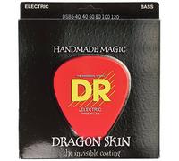 DR Strings DRAGON SKIN™ - CLEAR Coated Bass Strings: 5-String Light 40-120