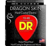 DR Strings DRAGON SKIN™ - CLEAR Coated Electric Guitar Strings: Medium 10-46