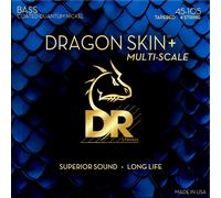 DR Strings Dragon Skin+ Coated Nickel Medium 45-105 Tapered Multi-Scale Bass guitar strings