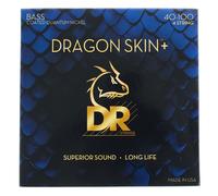 DR DBQ-40 - DRAGON SKIN+™, Coated Quantum Nickel bass strings, Superior sound with pleasant feel & long lifespan: Light 40-100