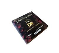 DR Strings Dragon Skin+ DEQ-9 3-Pack - Quantum Nickel Coated Electric Guitar Strings 009-042 (Light) - Accurate Core Technology, Extra Long Lifespan