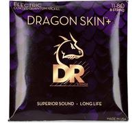 DR Strings DRAGON SKIN+ Heavy for 8-string electric guitar. 011-080 gauge. Eight string guitars. Heavy metal guitarists. Shredding guitar.