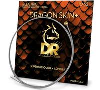 DR Strings Dragon Skin+ Coated Medium to Heavy 10-52 E-guitar strings