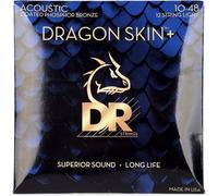 DR Strings Dragon Skin+ Series Phosphor Bronze Acoustic Guitar Strings - Xtra Light 10-48