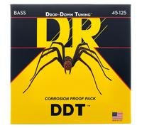 DR Strings DDT™ - Drop Down Tuning Bass Strings: 5-String Medium 45-125