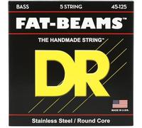 DR Strings Bass Strings FAT-BEAM™ Stainless Steel – 5-String Medium 45-125