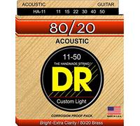 DR Strings Hi-Beam 80/20 Acoustic Medium - Lite