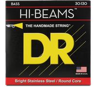 DR Strings Hi-Beam Round Core Bass Medium 6 String | 6-string Medium-Heavy gauge - powerful HI-BEAM tension and aggressive punch balanced from the low B to the high C.