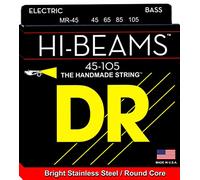 DR LMR-45 Hi-Beams Round Core Bass 4-Strings 45-105 - String Set for 4 String Bass Guitar