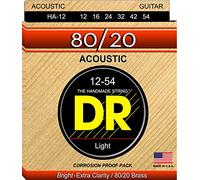 DR Hi-Beam Acoustic String Set, 80/20 Bronze, .012-.054