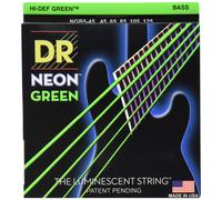 DR Strings HI-DEF NEON Bass Guitar Strings (NGB5-45) Black