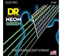 DR Strings Hi-Def Neon Green Electric Lite - Heavy