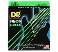 DR Strings NGE-9 Neon E-guitar strings