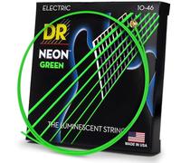 DR Strings Hi-Def Neon Green Electric Medium