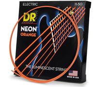 DR Strings Hi-Def Neon Orange Electric Heavy