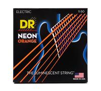 DR Strings Hi-Def Neon Orange Electric Heavy