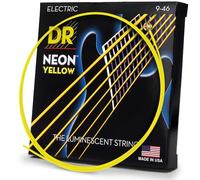 DR Strings Hi-Def Neon Yellow Electric Lite - Heavy
