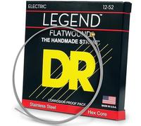 DR Strings Legend Flatwound Medium 12-52 E-guitar strings