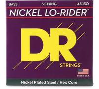 DR Strings Lo-Rider Nickel Plated Bass Medium 5 String