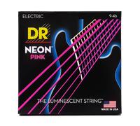 DR Strings Hi-Def Neon Pink Electric Lite-Heavy