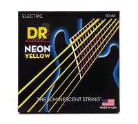 DR Strings Guitar Strings Dr. The Luminescent Hi-Def Electric Neon Yellow